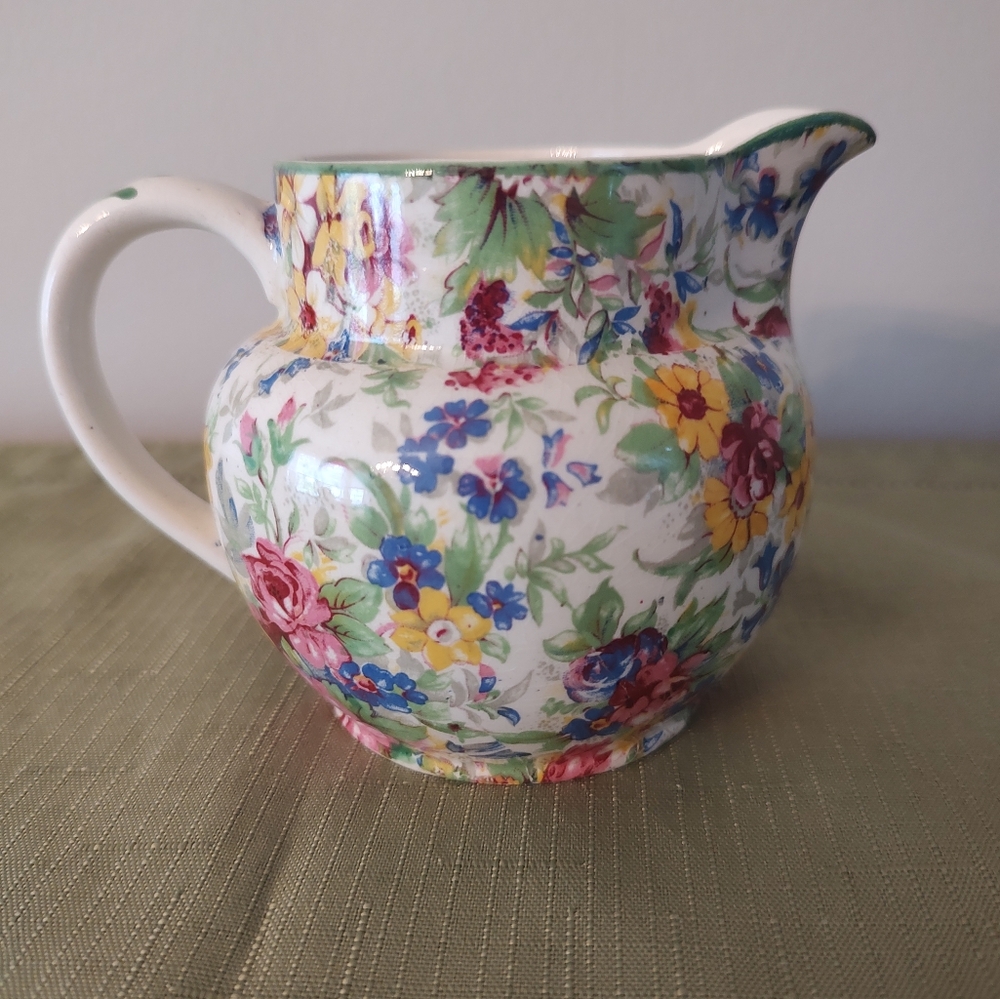 Brama Chintz Creamer By Midwinter, Ltd. - Picture 3 of 7